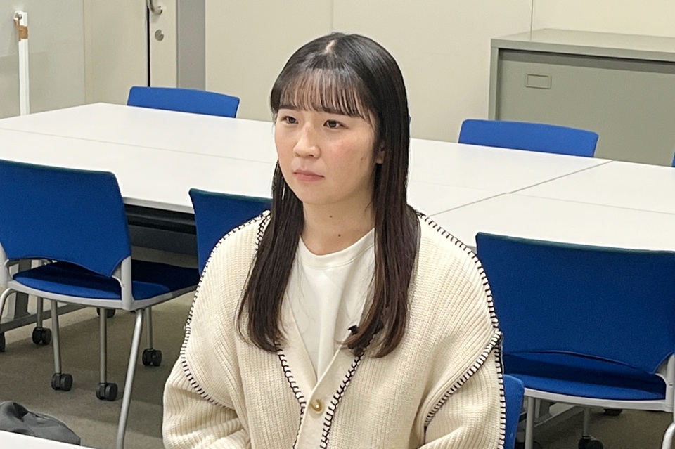 理学療法学科夜間部 西野入 佑希 さん